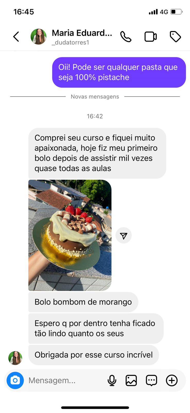 Depoimento de aluna 2